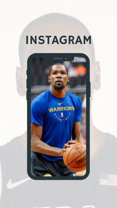 Follow Kevin Durant on TikTok and Instagram