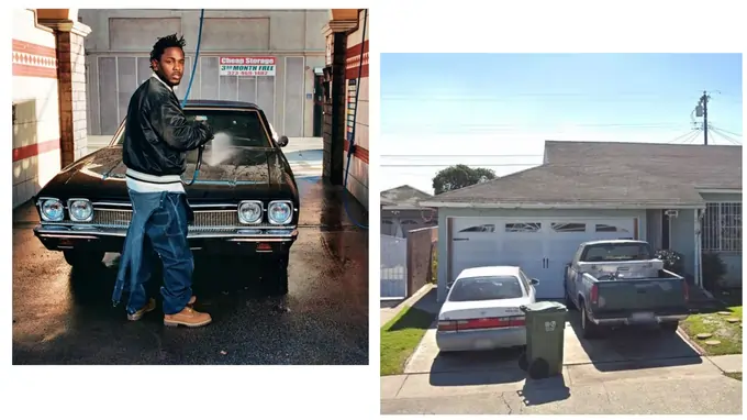 Kendrick Lamar house in Compton