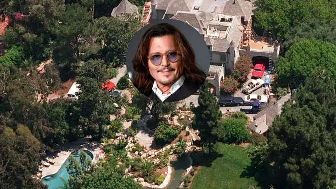 Johnny Depp house in Los Angeles