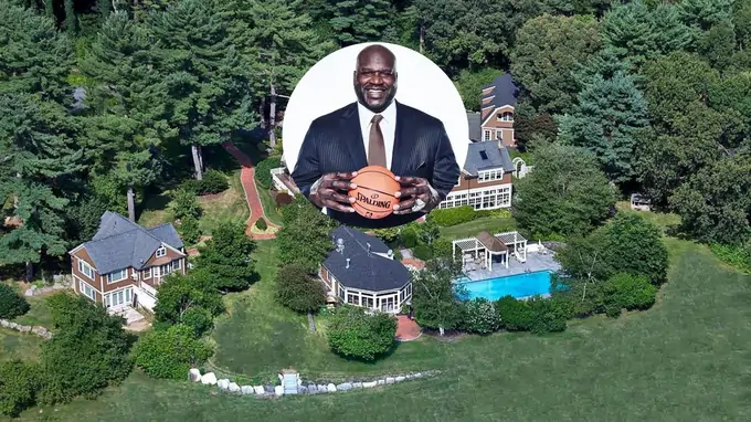 Shaquille Oneal house in Sudbury MA