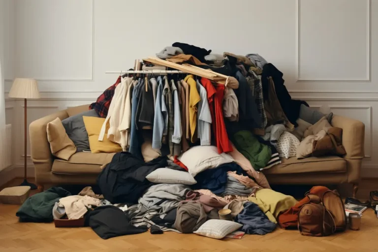 how to start decluttering when overwhelmed