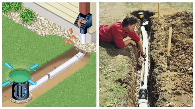 underground drainage system