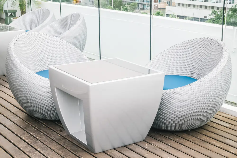 swimming Pool Storage Benches